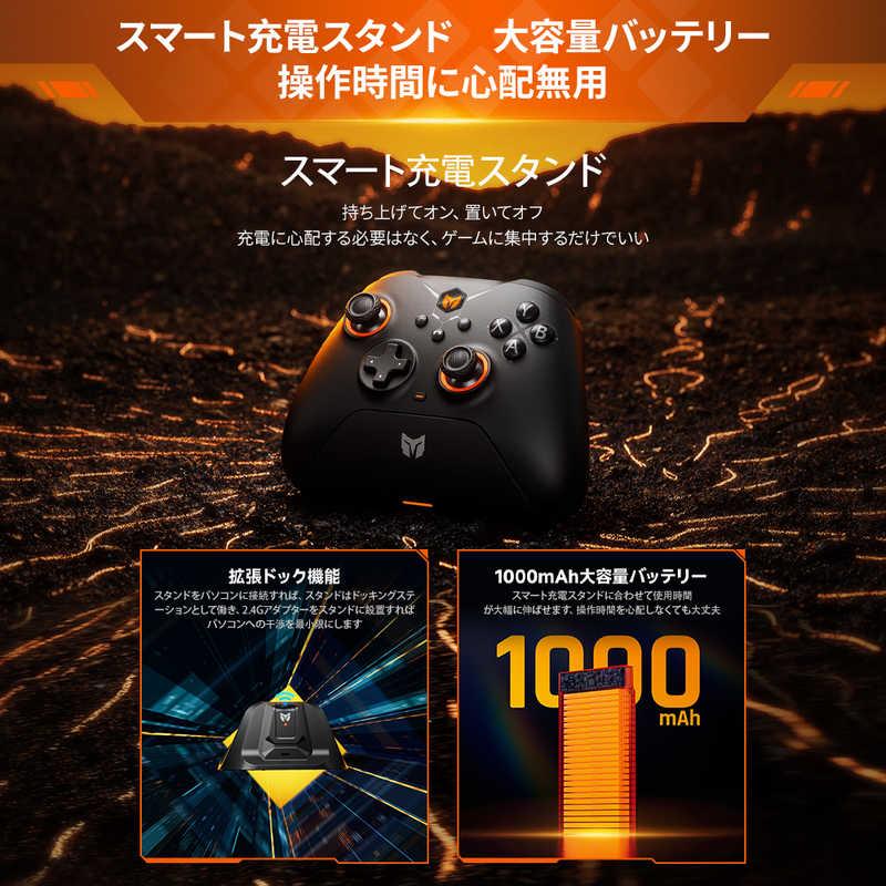 BIGBIGWON 無線/有線ゲームコントローラー Windows PC/iPhone/Android対応 GALE hall combo Gray GALEHallcomboGrayの画像