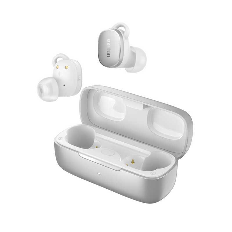 EARFUN　完全ワイヤレスイヤホン ［ワイヤレス(左右分離) /Bluetooth /ノイズキャンセリング対応］ シルバーホワイト　EarFunFreePro3｜y-kojima｜02