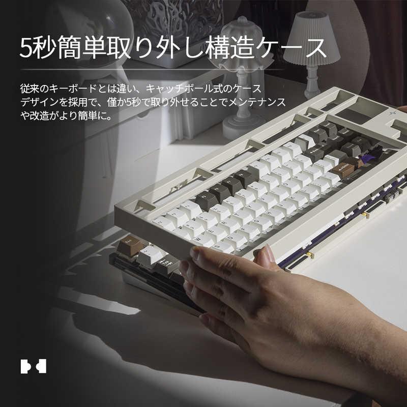 KIBU Wobkey Crush 80 Pro Yellow(有線・ワイヤレス/Bluetooth・USB