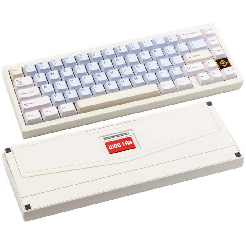 KIBU キーボード ZEN 65 Lite(英語配列) ホワイト ［有線・ワイヤレス
