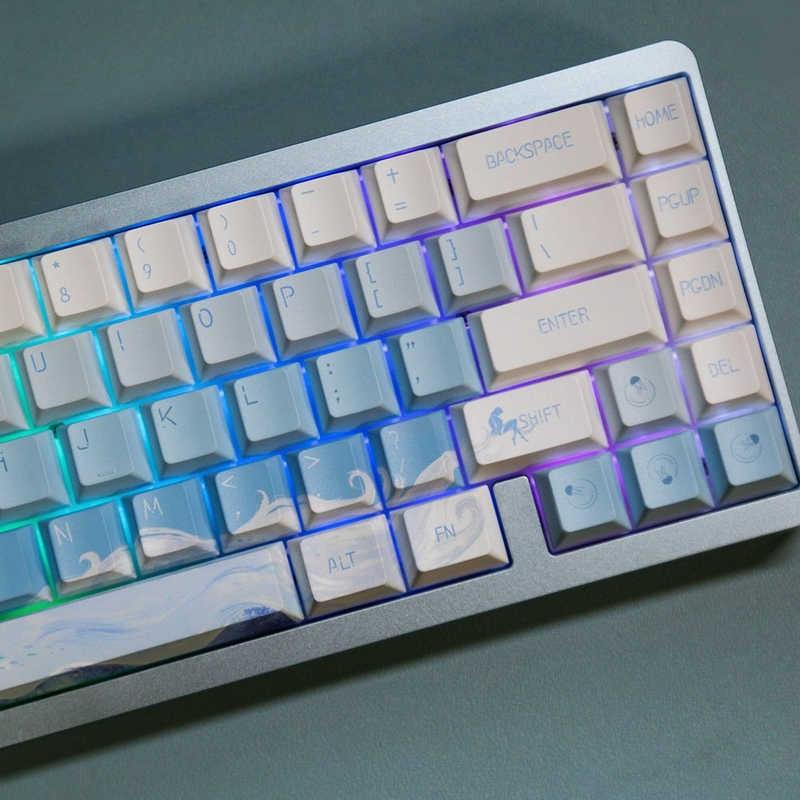Varmilo VYU67 ANSI Ariel Gg-Mag White F ゲーミングキーボード