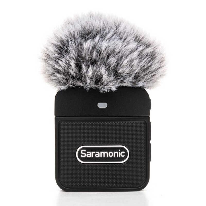 SARAMONIC 超小型 2.4GHz デュアルチャンネル ワイヤレス マイク