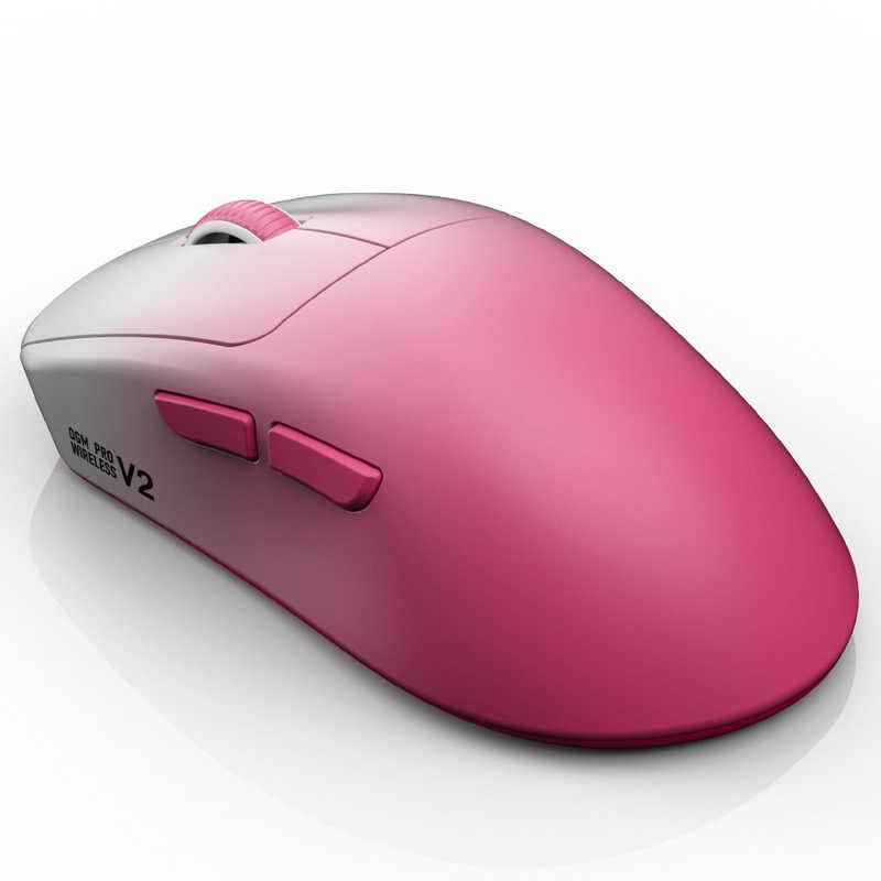 KIBU　WAIZOWL ゲーミングマウス OGM PRO V2 Pink ［光学式 / 有線・ワイヤレス/7ボタン/USB］［8Kポーリングレート対応/超軽量49g/左右非対称］　PROV2PINK_3