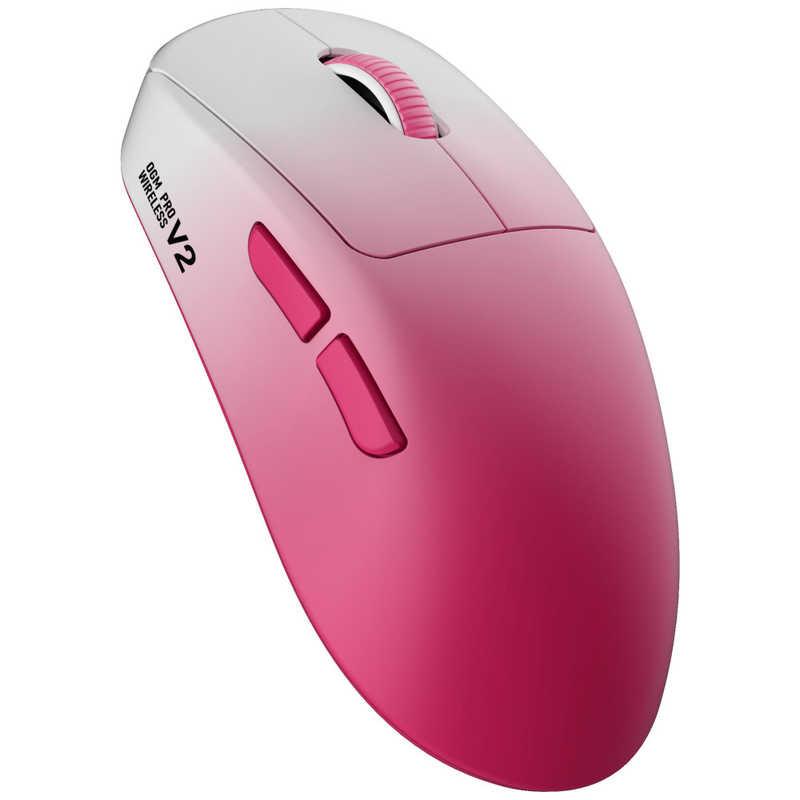 KIBU　WAIZOWL ゲーミングマウス OGM PRO V2 Pink ［光学式 / 有線・ワイヤレス/7ボタン/USB］［8Kポーリングレート対応/超軽量49g/左右非対称］　PROV2PINK_5