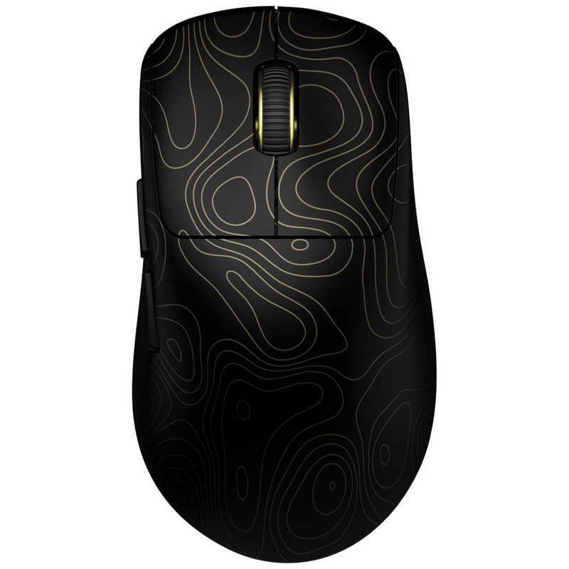 KIBU WAIZOWL ゲーミングマウス OGM PRO V2 Typo Black ［光学式