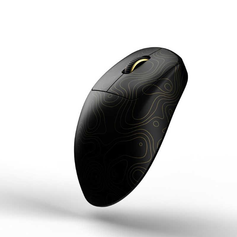 KIBU WAIZOWL ゲーミングマウス OGM PRO V2 Typo Black ［光学式