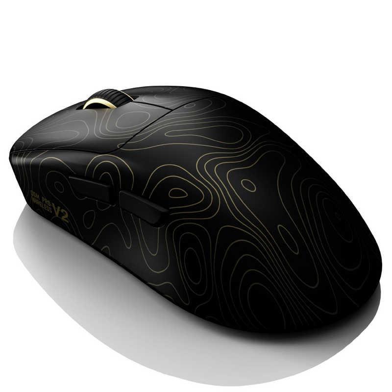 KIBU WAIZOWL ゲーミングマウス OGM PRO V2 Typo Black ［光学式