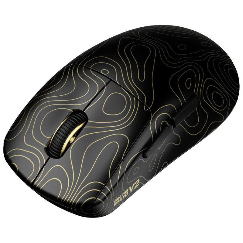 KIBU WAIZOWL ゲーミングマウス OGM PRO V2 Typo Black ［光学式