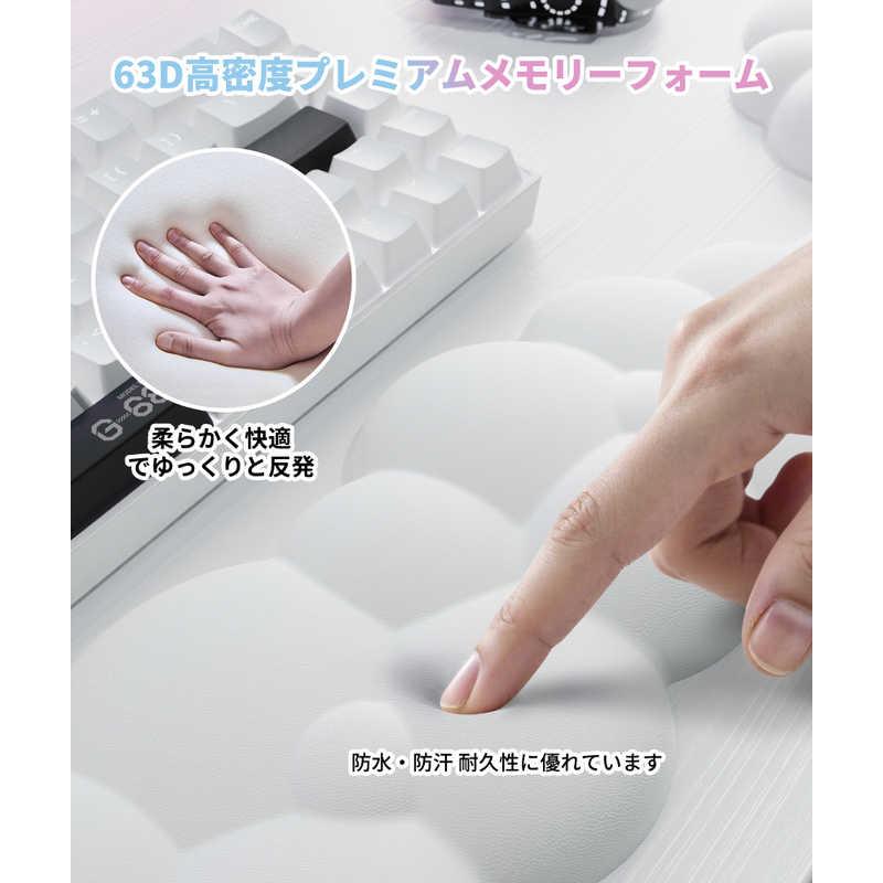 SYNTECH Cloud Wrist 雲状リストレスト・ハンドレスト・コースター 3点