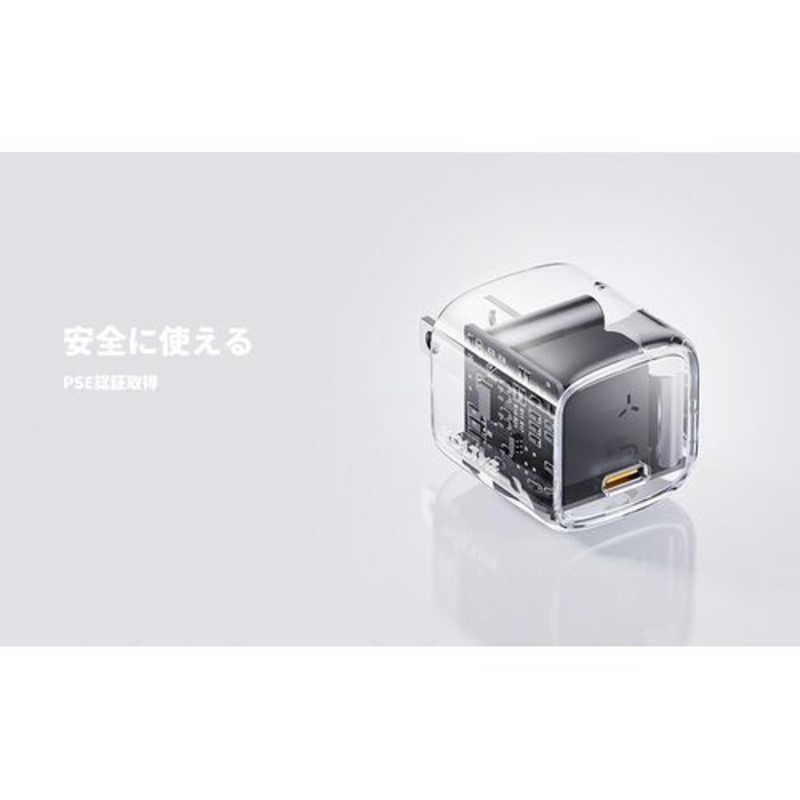VOLTME レボ30ミニ 30W 1ポート TypeC 白 ［1ポート /GaN(窒化ガリウム
