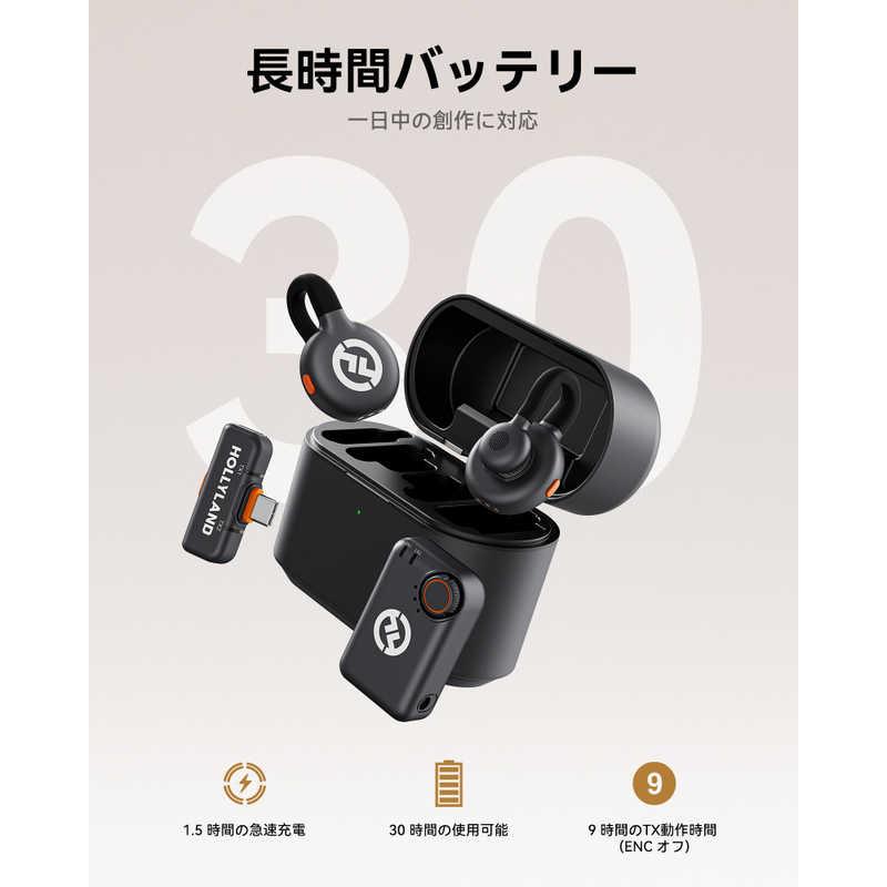 【美品】Hollyland LARK M2S ワイヤレスラベリアマイク Hollyland、ワイヤレスラベリアマイク「LARK M2S」を発売〜30