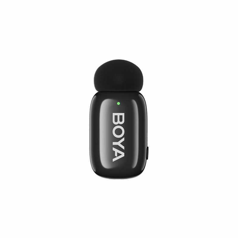 BOYA　Wireless mic BOYA mini12 ボーヤミニ12 Lightning/Type-C対応 無指向性 スマホ/タブレット用 ブラック　BOYAMINI12_5