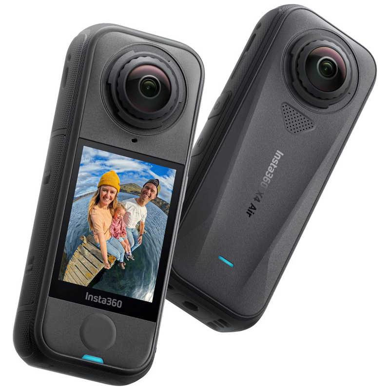 INSTA360　アクションカメラ 360°カメラ X4 Air スタンダードバンドル ［4K対応 / 防水］ グラファイトブラック　CINSAAFA-SE01_7