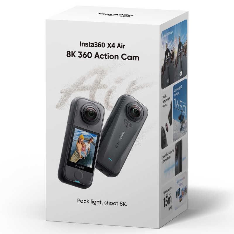 INSTA360　アクションカメラ 360°カメラ X4 Air スタンダードバンドル ［4K対応 / 防水］ グラファイトブラック　CINSAAFA-SE01_9