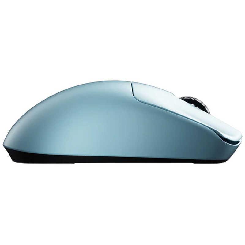 SCYROX V6 Blue ゲーミングマウス 8000hz 重量40g 左右対称 - Kailh