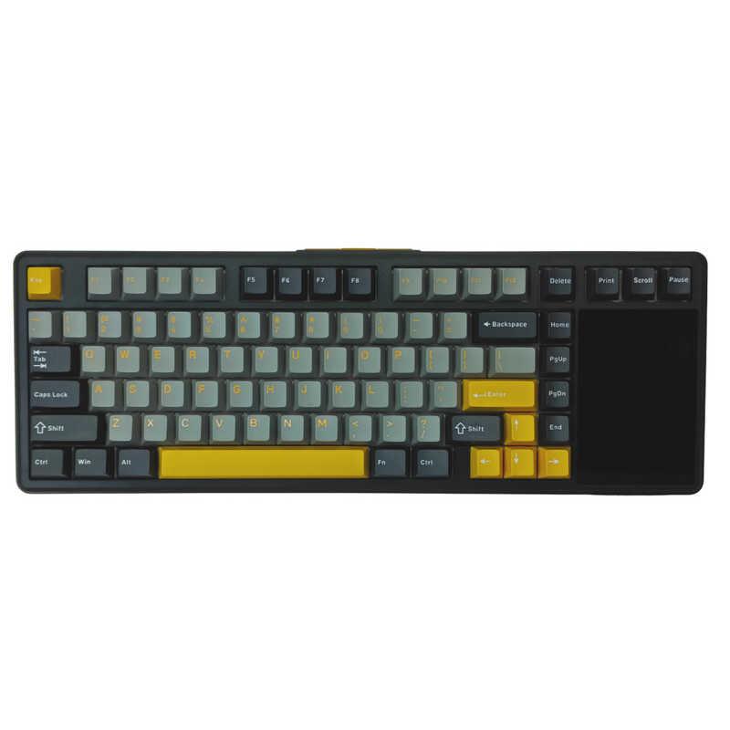 AULA L99 Dark Grey 画面付きゲーミングキーボード / 3.98インチ IPS