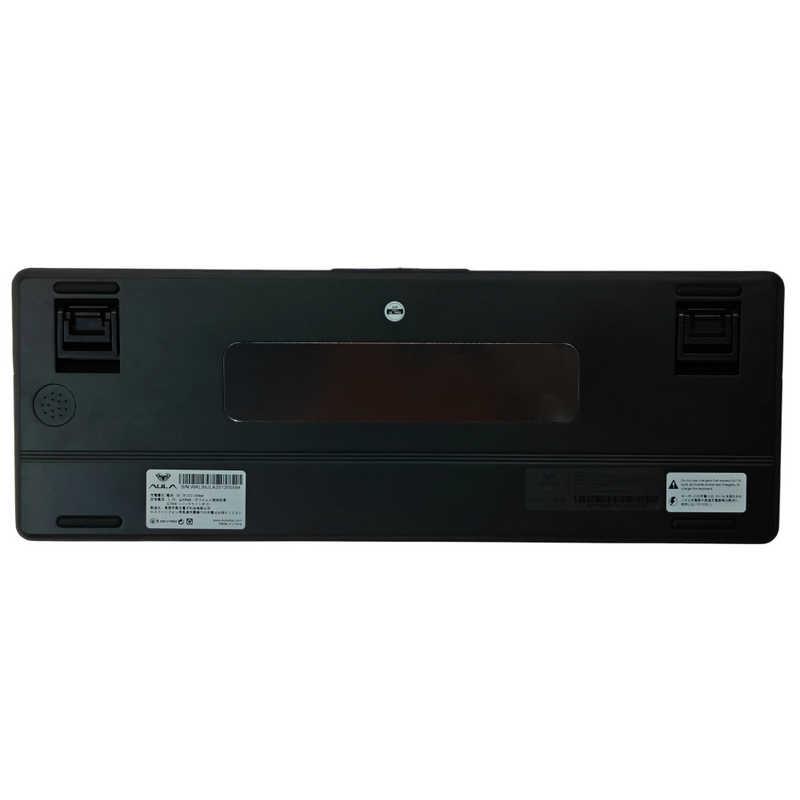 AULA L99 Dark Grey 画面付きゲーミングキーボード / 3.98インチ IPS