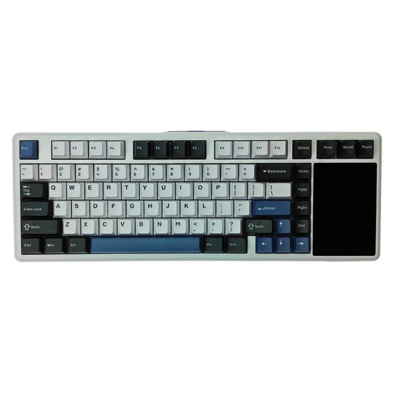 AULA L99 Grey 画面付きゲーミングキーボード / 3.98インチ IPS