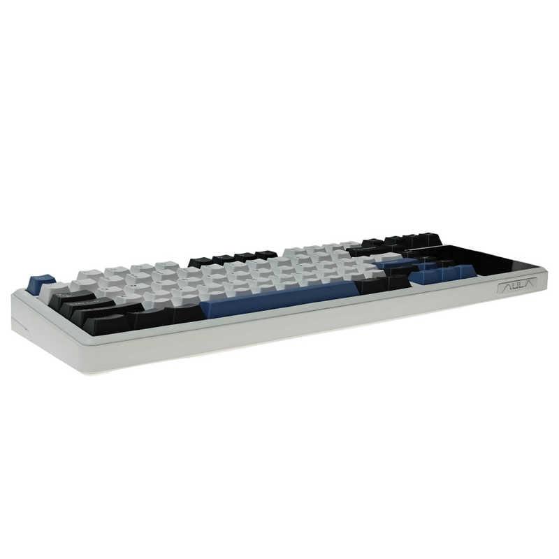 AULA L99 Grey 画面付きゲーミングキーボード / 3.98インチ IPS