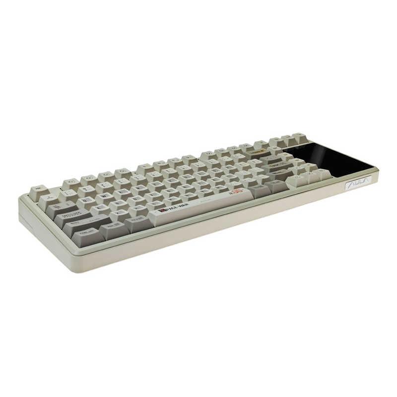 AULA L99 Beige 画面付きゲーミングキーボード / 3.98インチ IPS