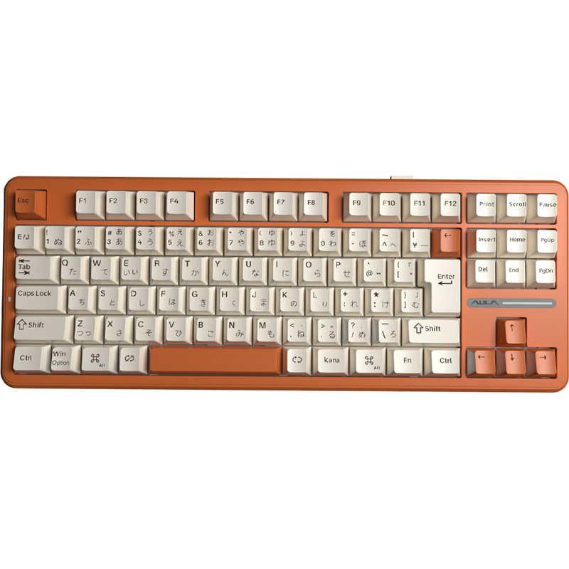 AULA ゲーミングキーボード F87 F87J-SV-WO : コジマYahoo!店 - 通販