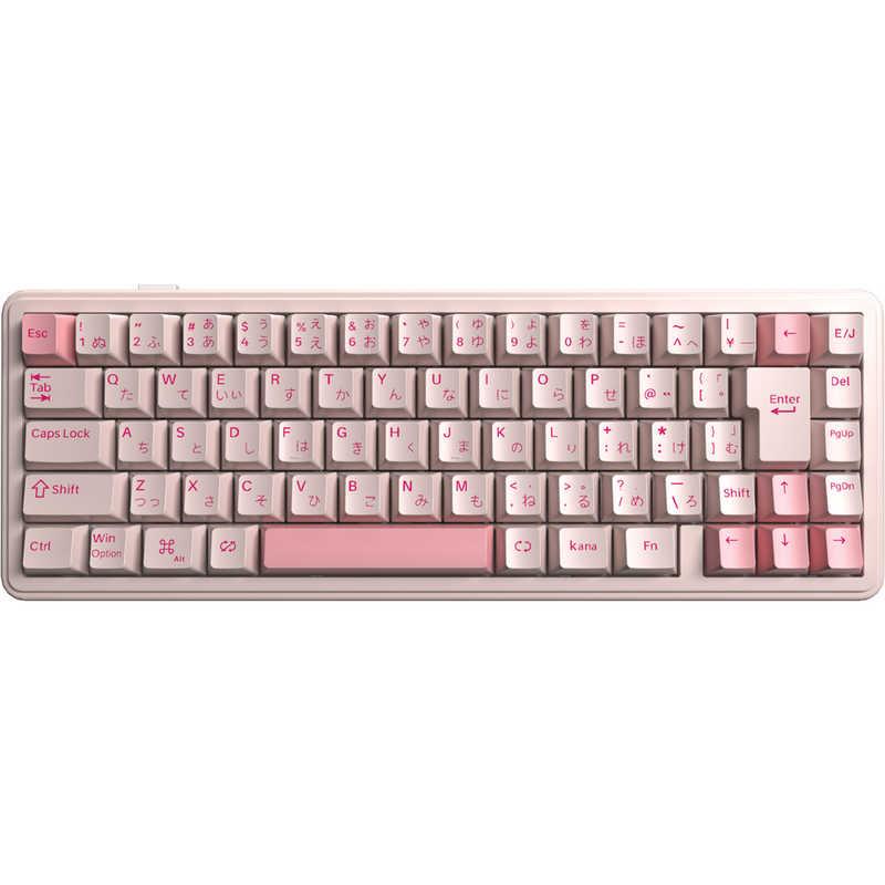 AULA ゲーミングキーボード F65 F65J-SV-PK : コジマYahoo!店 - 通販