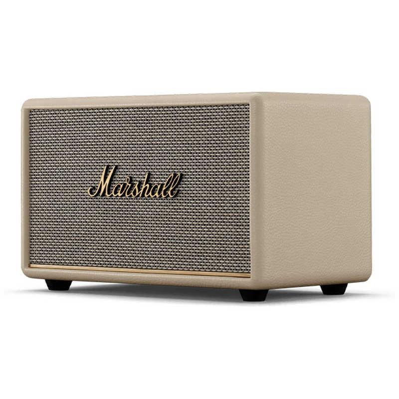 極美品 Marshall ACTON Bluetoothスピーカー クリーム MARSHALL ブルートゥーススピーカー クリーム ［Bluetooth対応