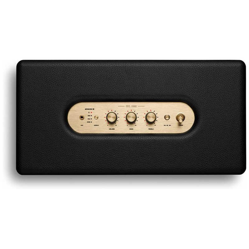 MARSHALL ブルートゥーススピーカー ブラック［Bluetooth対応
