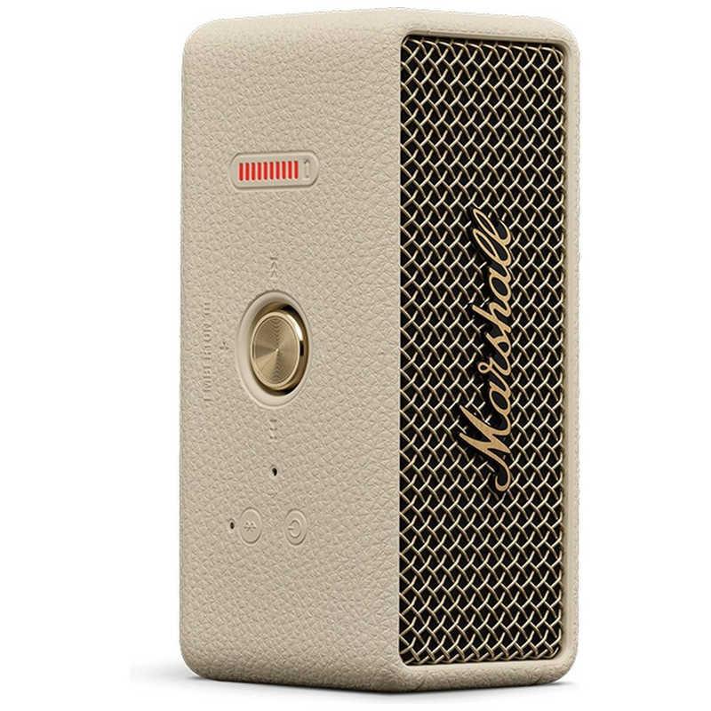 MARSHALL ブルートゥーススピーカー Emberton III Cream ［防水