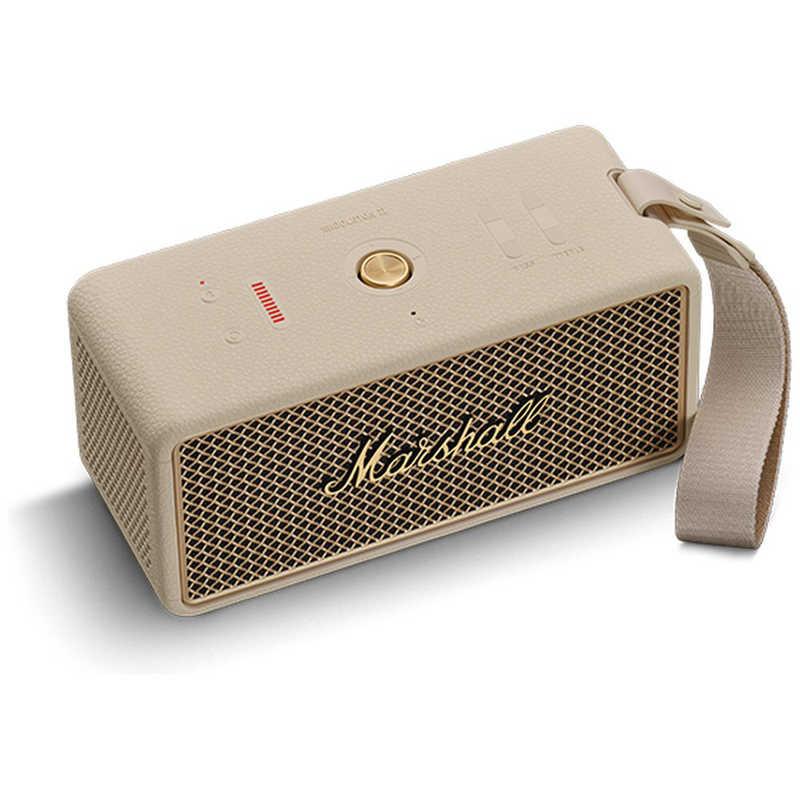 【新品・未開封】Marshall Middleton Ⅱ クリーム MARSHALL ブルートゥーススピーカー Middleton II Cream ［防水
