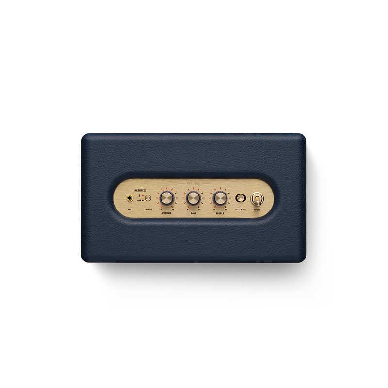 MARSHALL ブルートゥーススピーカー Acton III BluetoothMidnight Blue