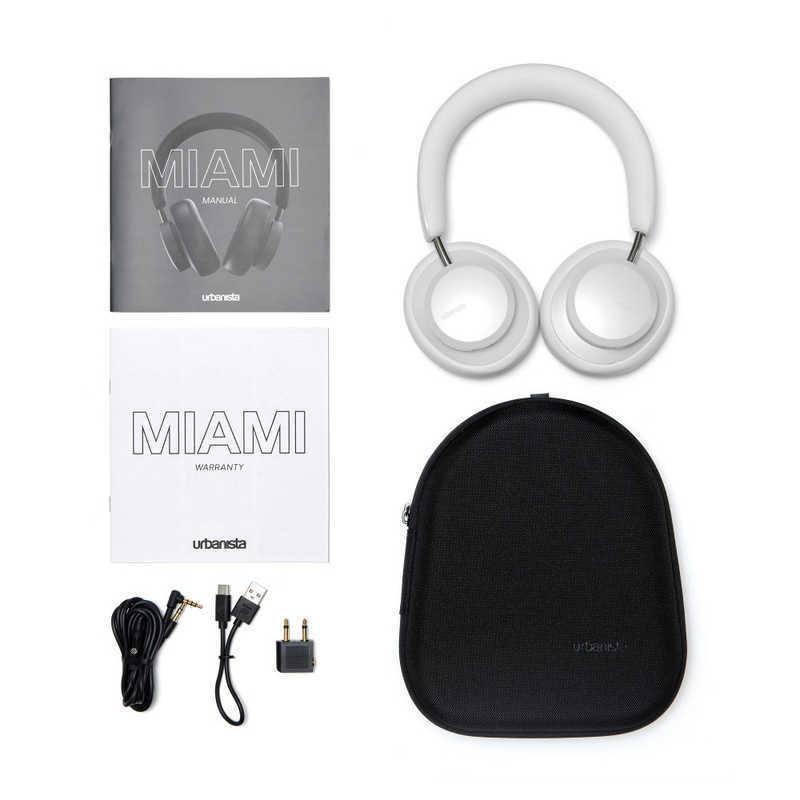 URBANISTA ブルートゥースヘッドホン MIAMI White Pearl [Bluetooth