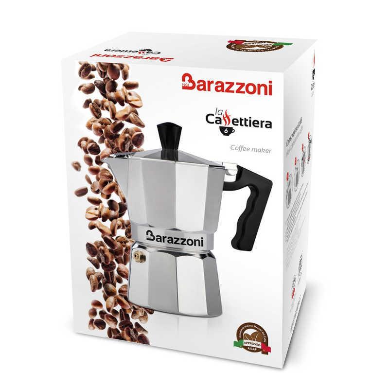 BARAZZONI 直火用 エスプレッソコーヒーメーカー 6カップ La