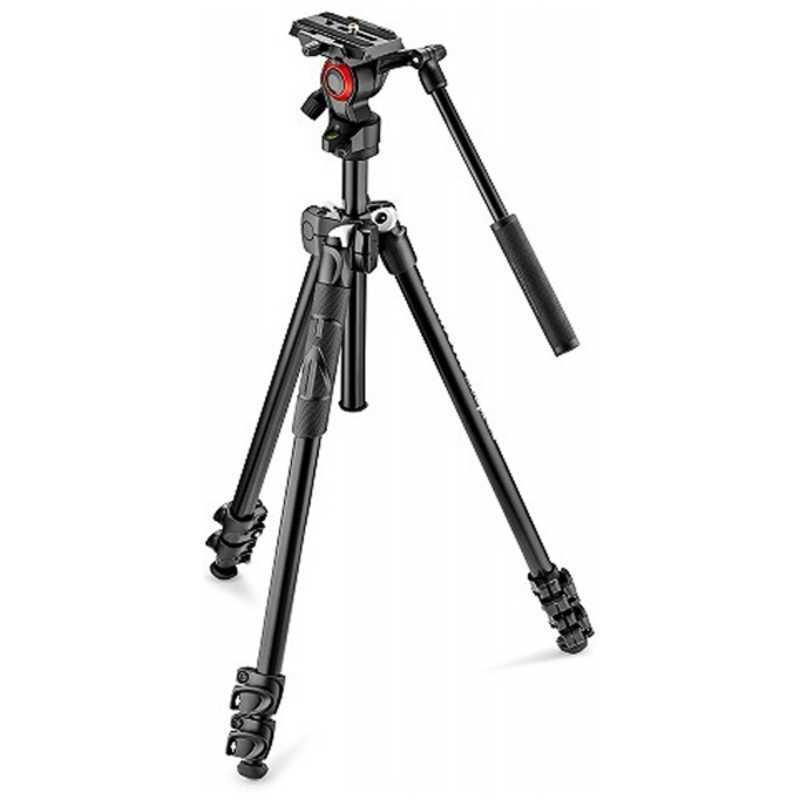 Manfrotto マンフロット ビデオ三脚キット 290LIGHT + MVH400AH