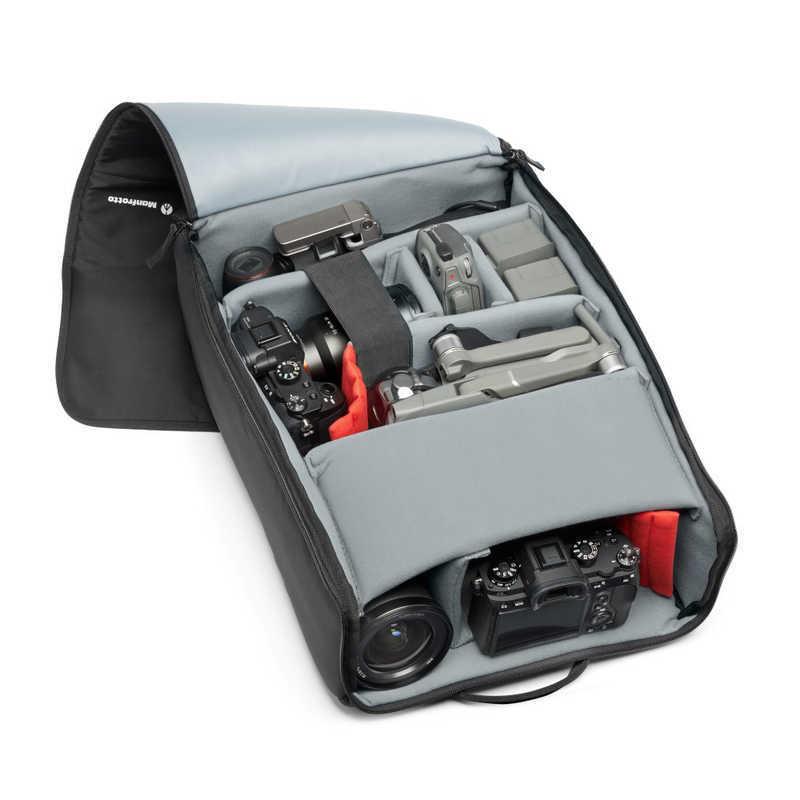 マンフロット　Ｍａｎｈａｔｔａｎ　ランナー５０　ローラーバッグ　MB MN-R-RN-50 グレー_9