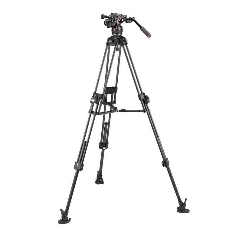 Manfrotto マンフロット ナイトロテック608ビデオ雲台+645FASTカーボン 