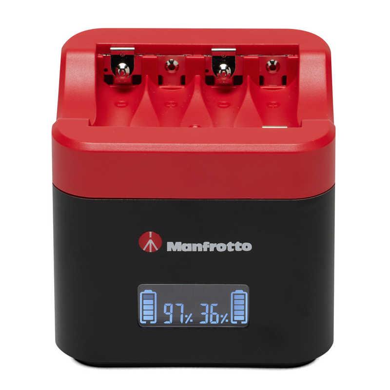 CUBEー マンフロット Pro CUBE3 ツインチャージャー 富士フイルム用