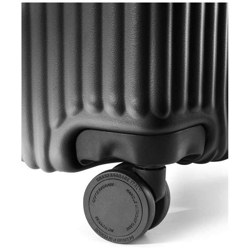 クラッシュバゲッジ　スーツケース L ストライプコレクション BLACK [TSAロック搭載 /100L /5泊〜1週間]　CB153-01の画像