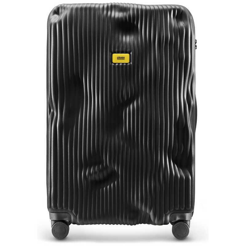 クラッシュバゲッジ　スーツケース L ストライプコレクション BLACK [TSAロック搭載 /100L /5泊〜1週間]　CB153-01の画像