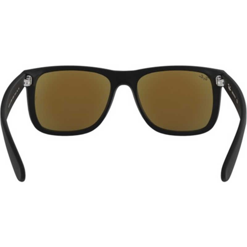 レイバン　JUSTIN 622/55 58mm ブラックラバー/ブルーミラー　RB4165F__4