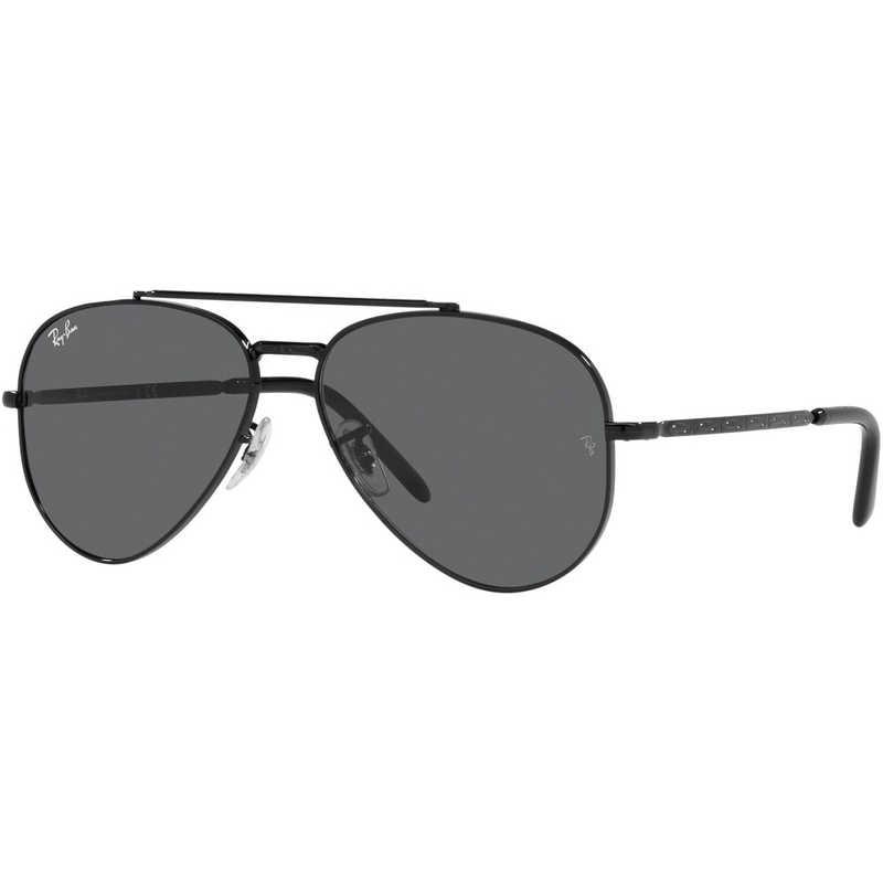 レイバン　Ray-Ban サングラス NEW AVIATOR RB3625 002/B1 58mm ブラック/ダークグレー　RB3625_002B158 レイバン Ray-Ban サングラス NEW AVIATOR RB3625 002/B1 58mm