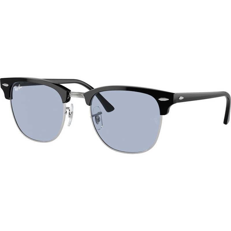 レイバン RayBan サングラス CLUBMASTER WASHED LENSES 51mm シルバー 