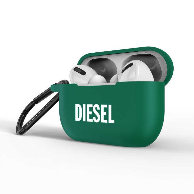 DIESEL　AirPods Pro Airpod Case silicone FW22 green/white　49671｜y-kojima｜02