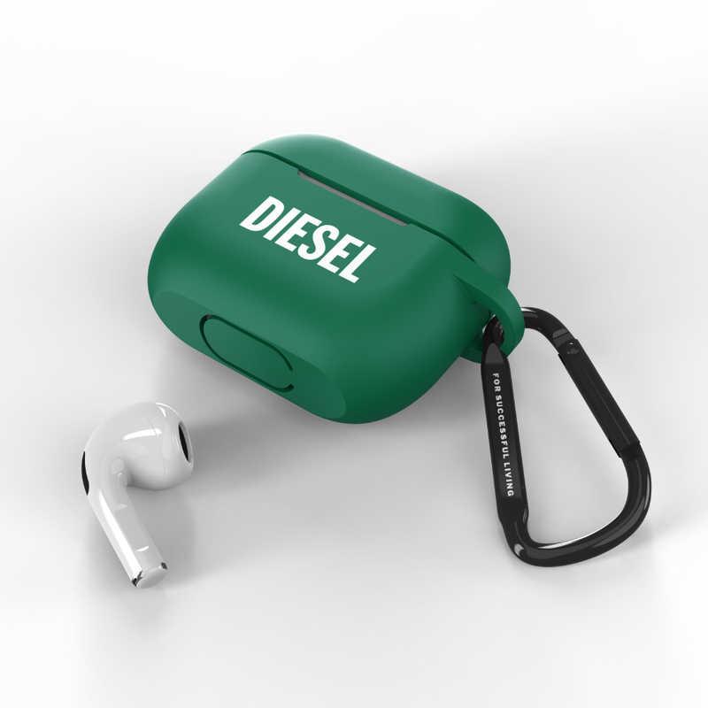 DIESEL　AirPods 3 Airpod Case Silicone FW22 green/white　50080｜y-kojima｜04
