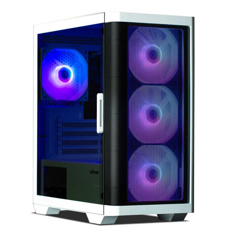 ZALMAN PCケース［Micro ATX /Mini-ITX］ホワイト M4WHITE : コジマ
