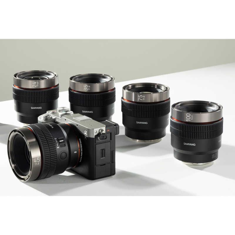 SAMYANG カメラレンズ (ソニーE用/フルサイズ対応) V-AF 100mm T2.3