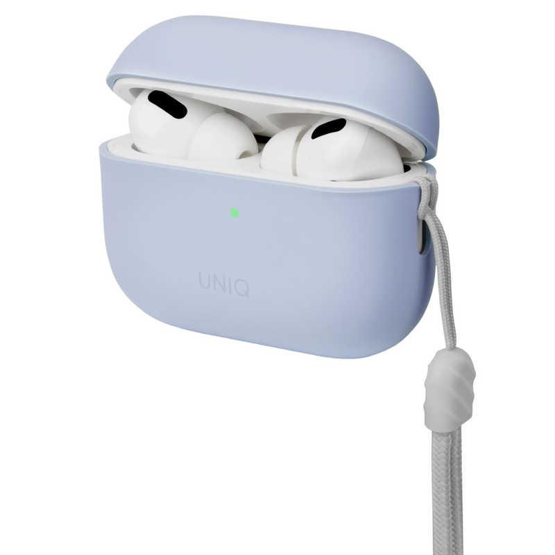KENZAN LINO AirPods Pro(第2世代) シリコンケース ブルー UNIQ KENZAN LINO AirPods Pro(第2世代) シリコンケース ブルー UNIQ