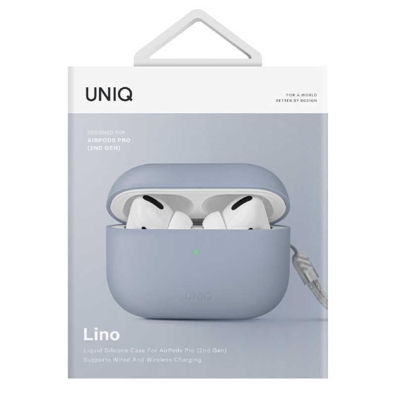 KENZAN LINO AirPods Pro(第2世代) シリコンケース ブルー UNIQ KENZAN LINO AirPods Pro(第2世代) シリコンケース ブルー UNIQ