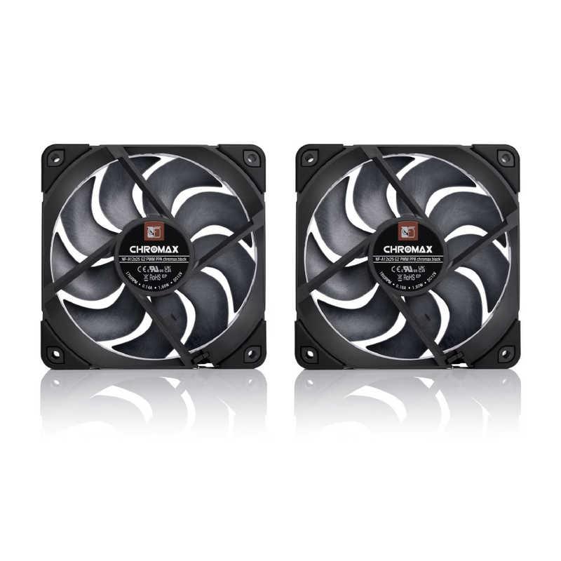 NOCTUA ケースファンx2 ［120mm / 1800RPM］ NF-A12X25-G2-PWM-SX2-PP