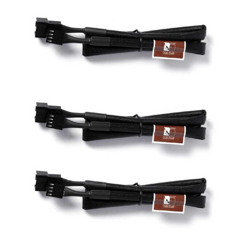 NOCTUA ファン用60cm延長ケーブル 3本入り NA-SEC3 : コジマYahoo!店